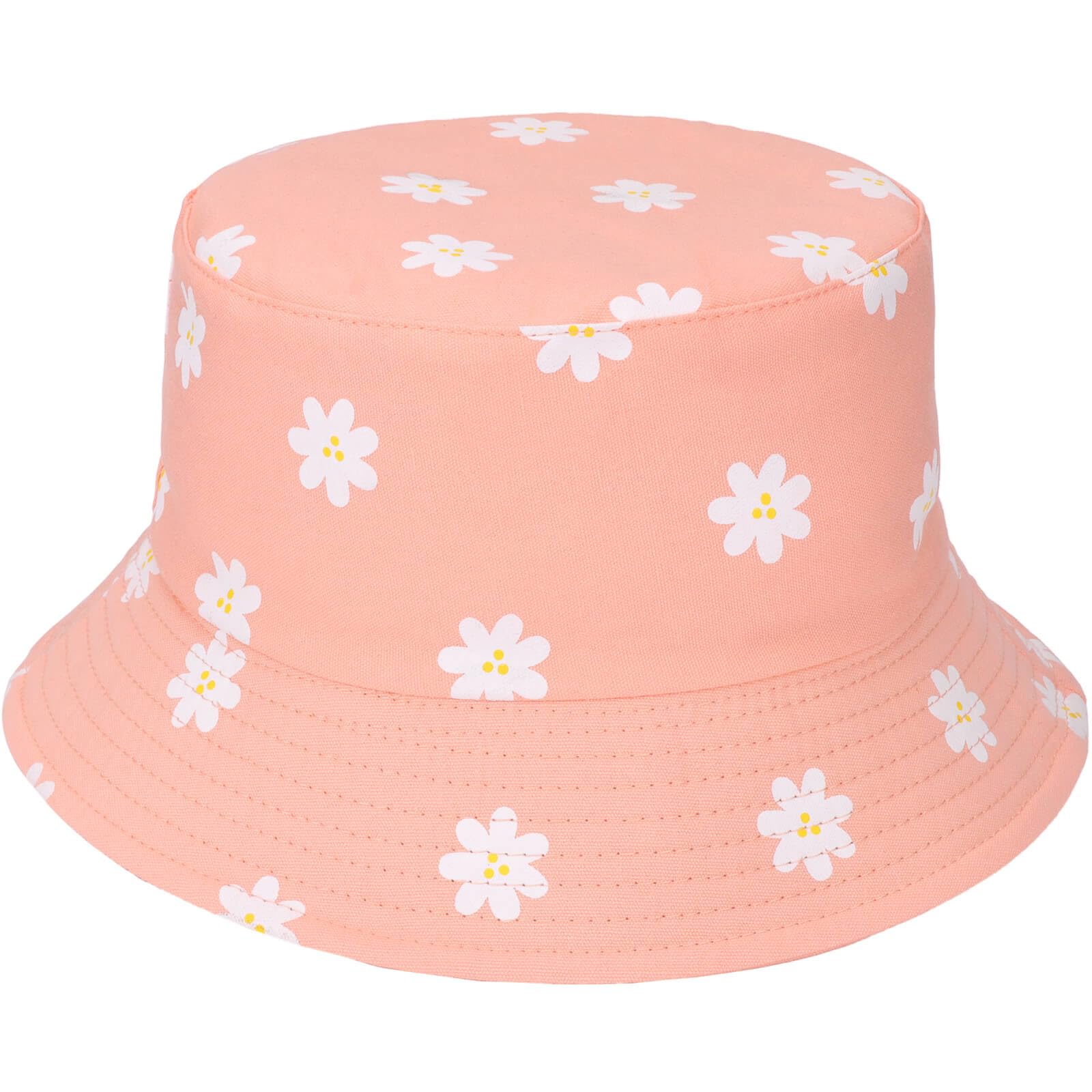 DRESHOW Summer Outdoor Foldable Fisherman Wide Brim Bucket Hat Beach Sun Hat for Women Men