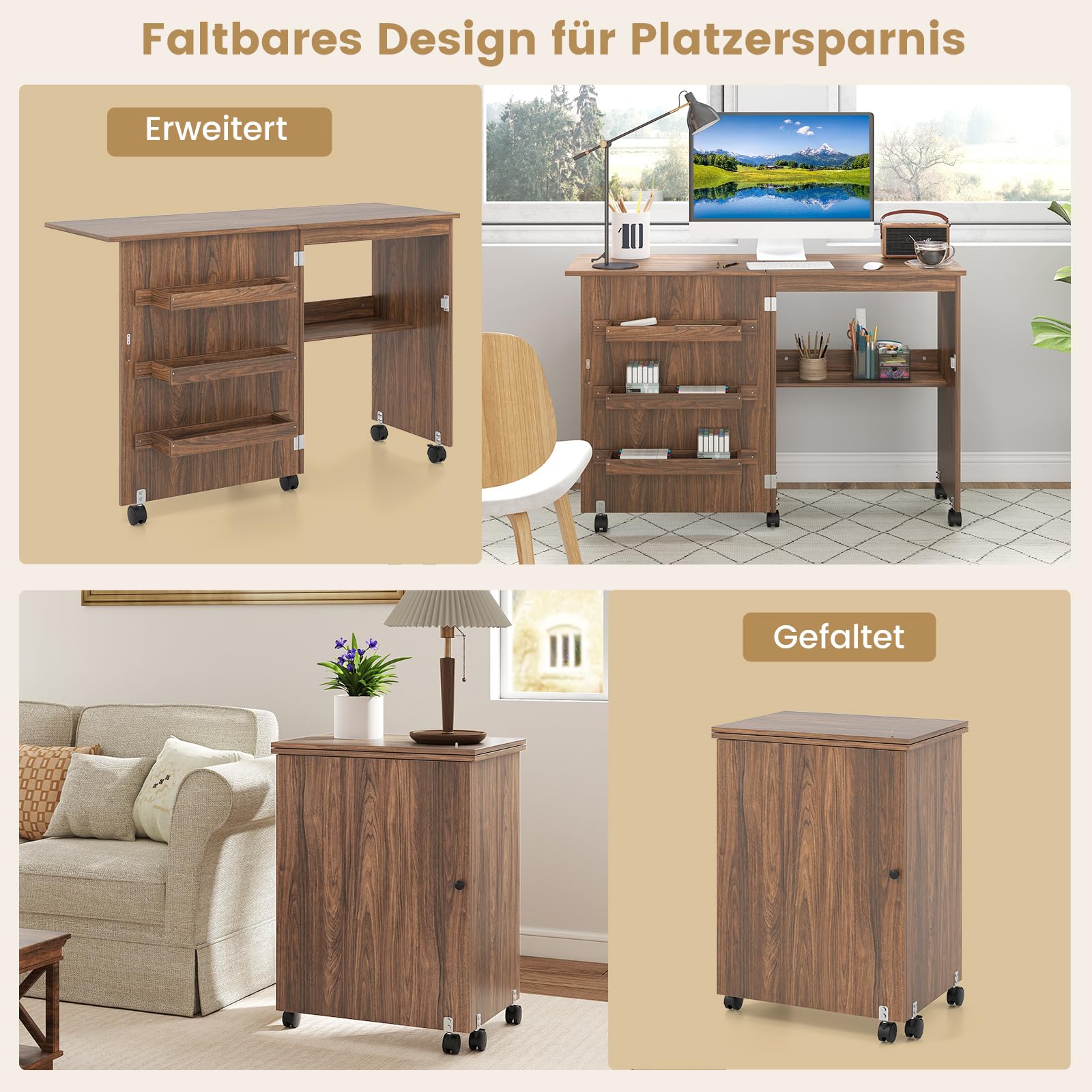 Tuinkast L – klapdeuren & legplanken - J&P Buiten-Hout
