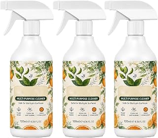 Heavy Duty All Purpose Cleaner Degreaser,120ML (3PCS) | Heavy Duty Kitchen Degreaser Spray, Powerful Grease Remover For Home Cleaning