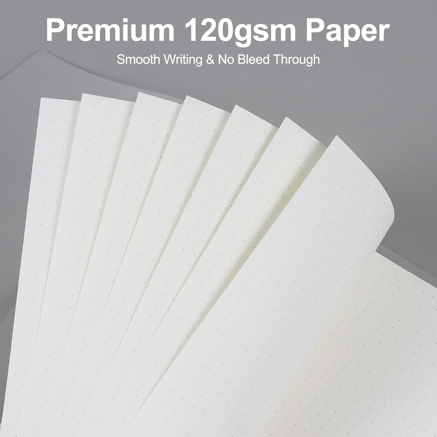 A5 Dotted Planner Refill Paper, 6‑Ring Binder Inserts image 3