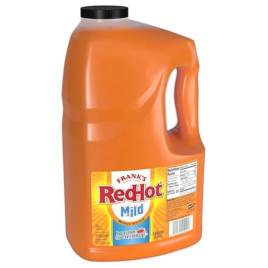 Frank's RedHot Mild Buffalo Wings Sauce, 1 gal 1 Gallon