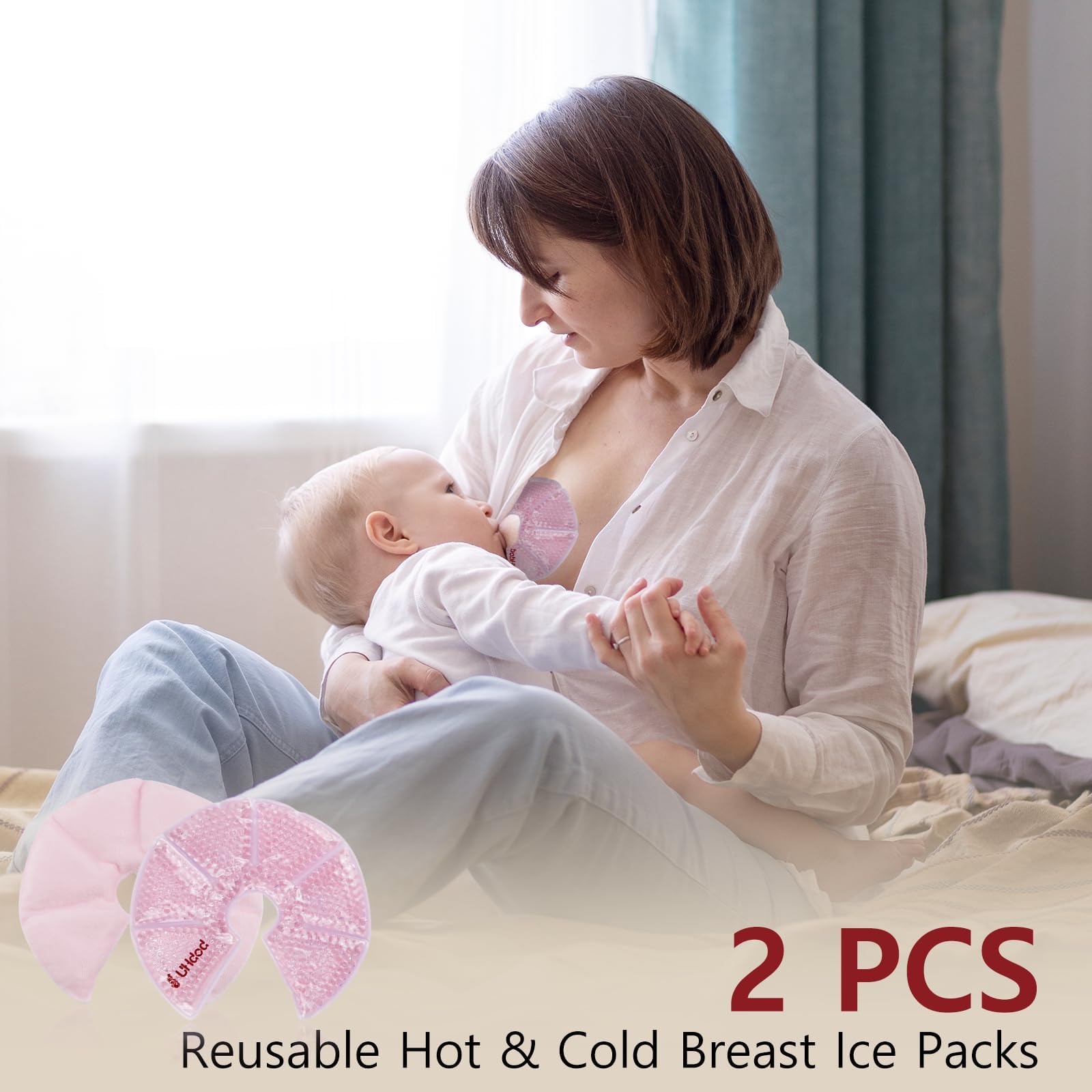 UHdod Postpartum Essentials Recovery Kit, Postpartum Kit for Women After Birth Labor Delivery Care, Disposable Underwear Cold Pads Cooling Foam Peri Bottle Nursing Pads Breast Ice Packs