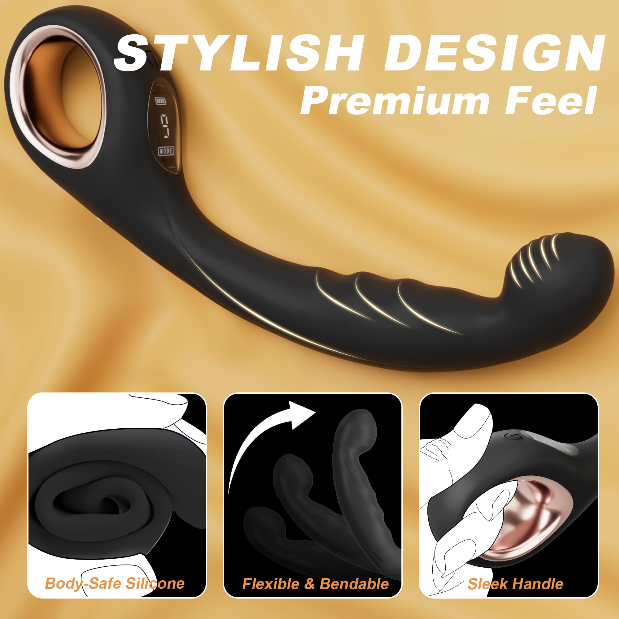Amazon.com: Vibrating Prostate Massager Anal Vibrator
