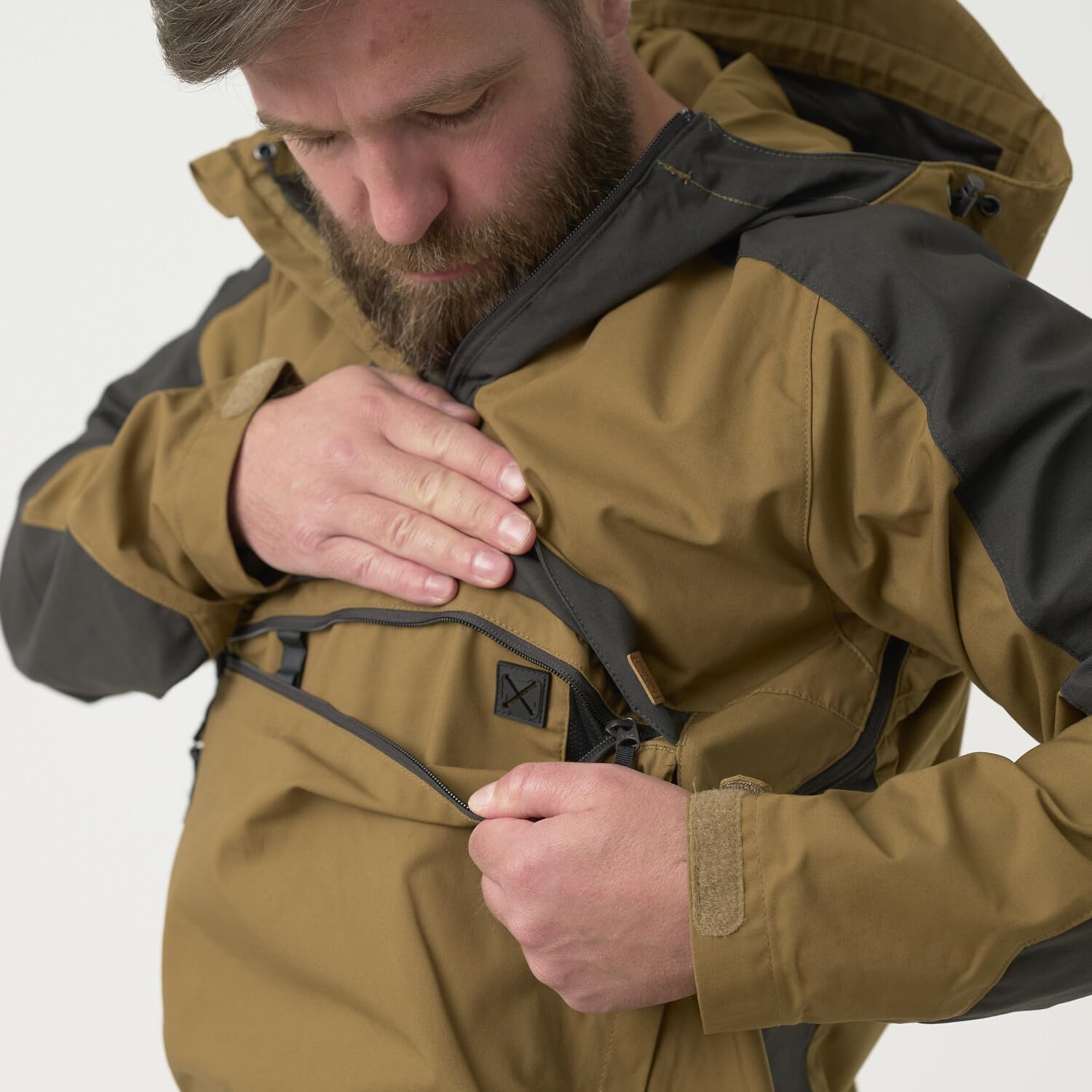 Helikon-Tex WOODSMAN Anorak Jacket - Black - Image 9