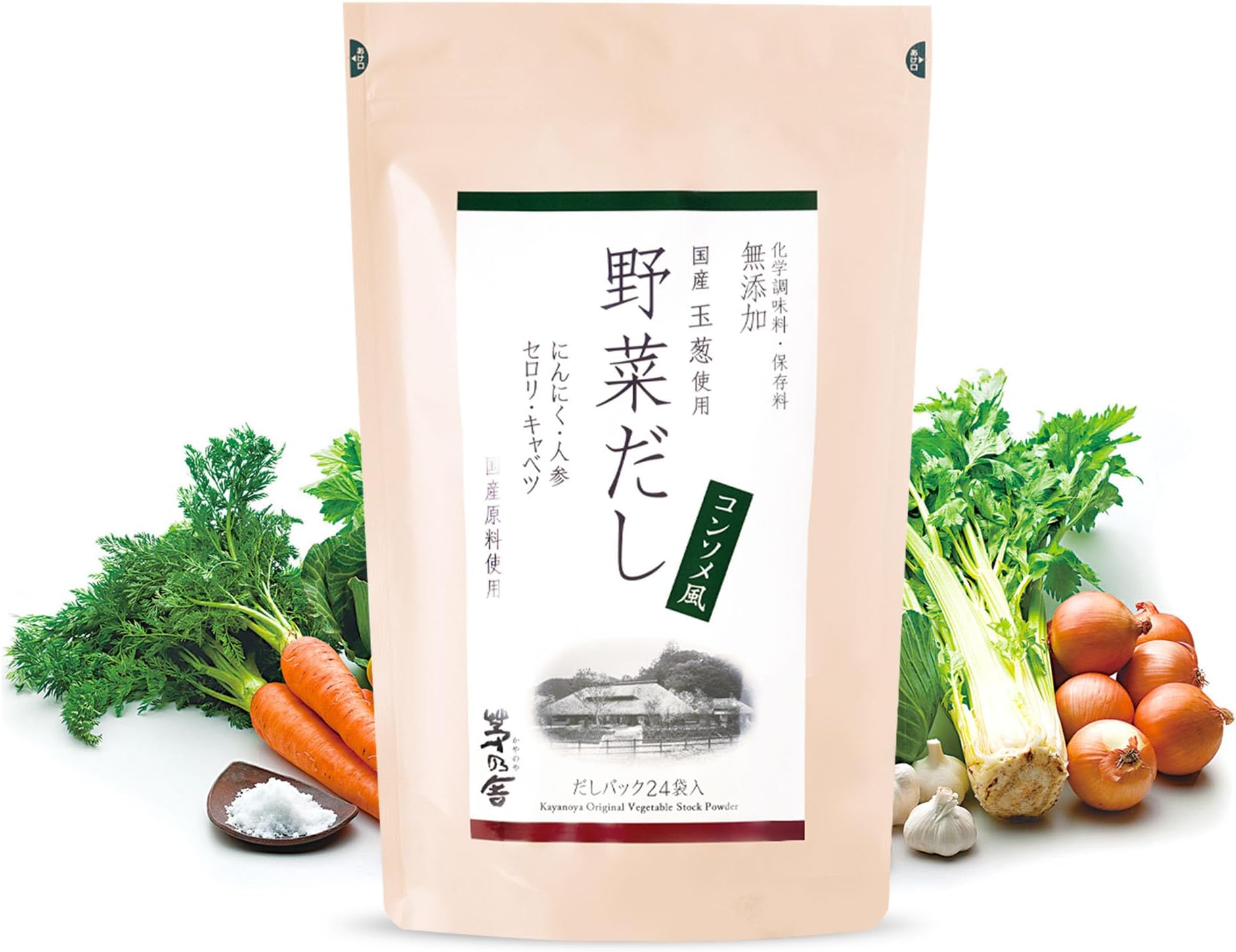 Kayanoya Original Vegetable Stock Powder (8 g packets x 24