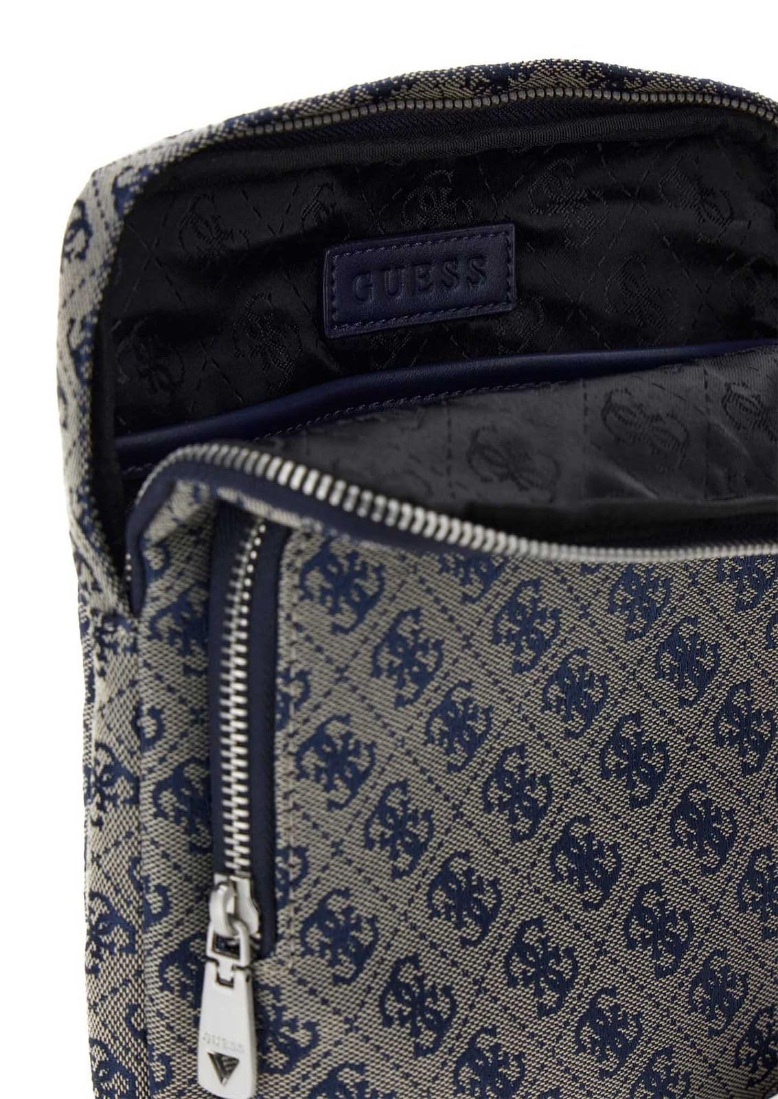 GUESS Torba na ramię Boston Crossbody Flat Kawa wielokolorowa