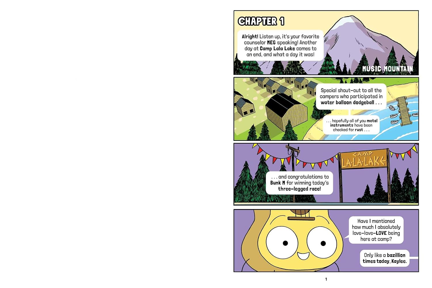 Band Camp! 4: The Big Audition (Band Camp! #4)(A Little Bee Graphic Novel Series for Kids)