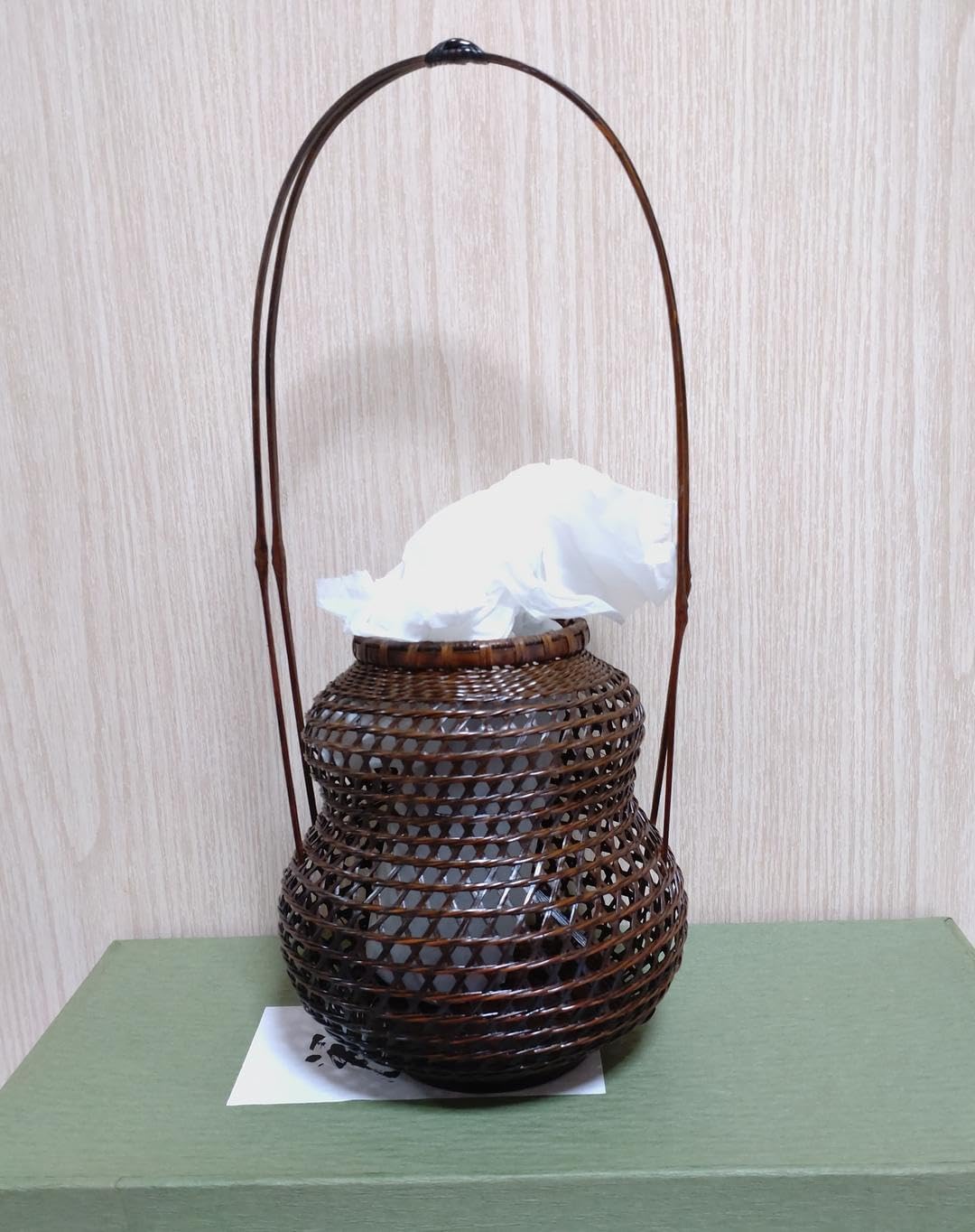 九谷焼 骨董 花器 明陶苑 花瓶 投入れ Japanesetraditional 花器 花瓶