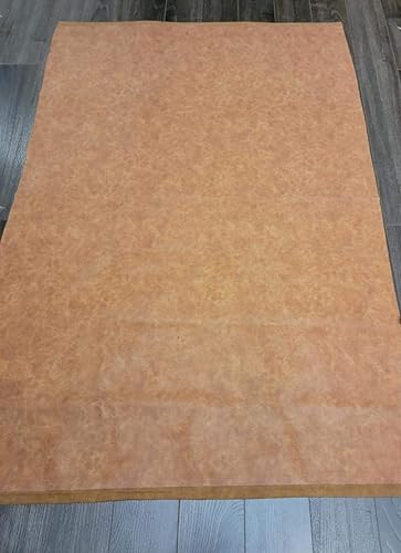 Miniatura 3 de Piel sintética vegana marrón caramelo de cuero sintético de 0.035 in Madison 12 yarda 18-20 pulgadas de ancho x 54 pulgadas de largo, tapicería