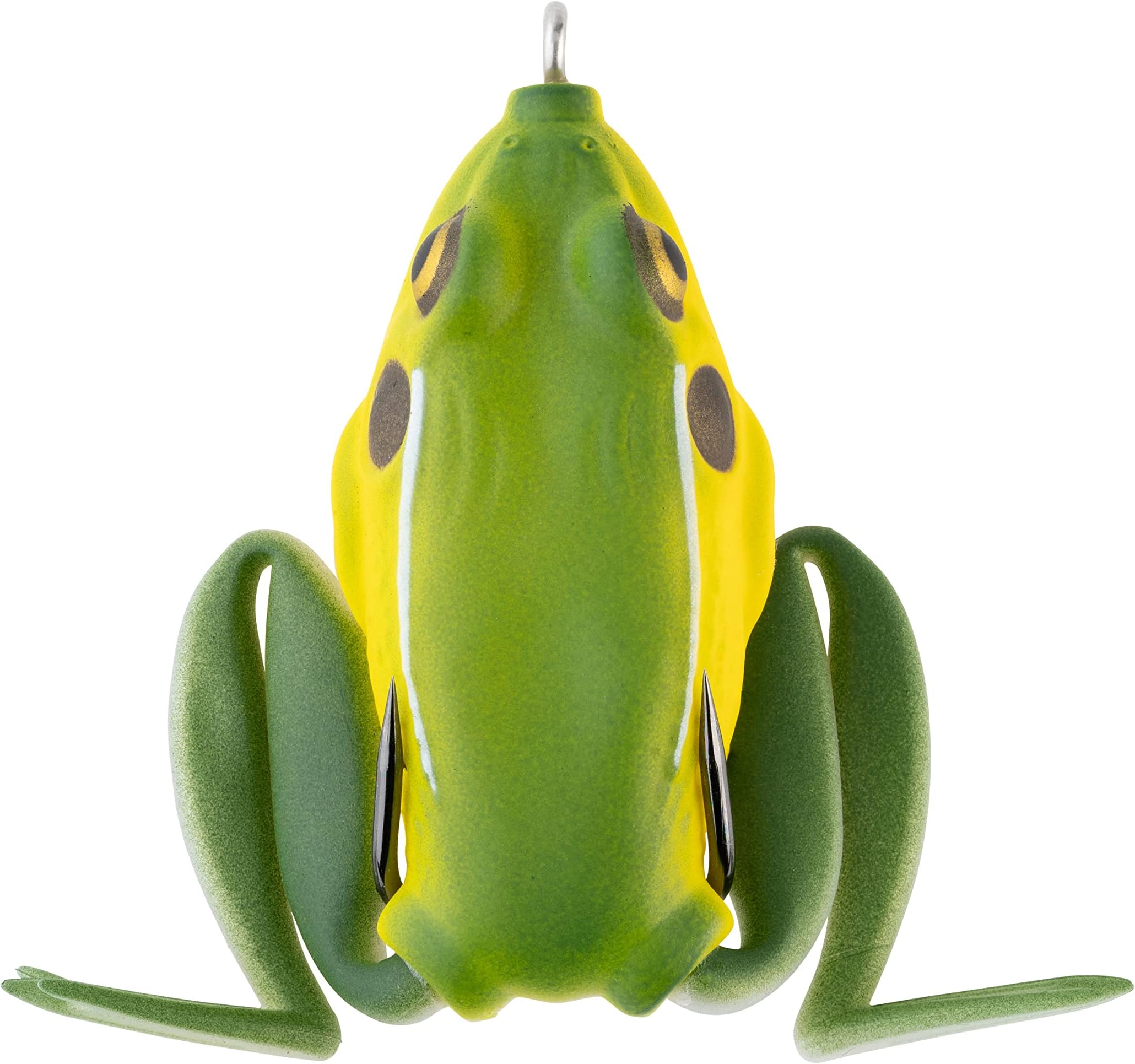 - Lunker Frog Fishing Lure | Award Winning Realistic Topwater Frog Lure for Fishing Bass, Trout and Pike | Freshwater Fish Bait with Hollow Body, Weedless Hooks for Freshwater Saltwater