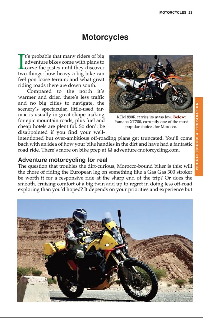 Morocco: Overland route guide 4wd, motorcyclist & cyclist (Trailblazer Guides)