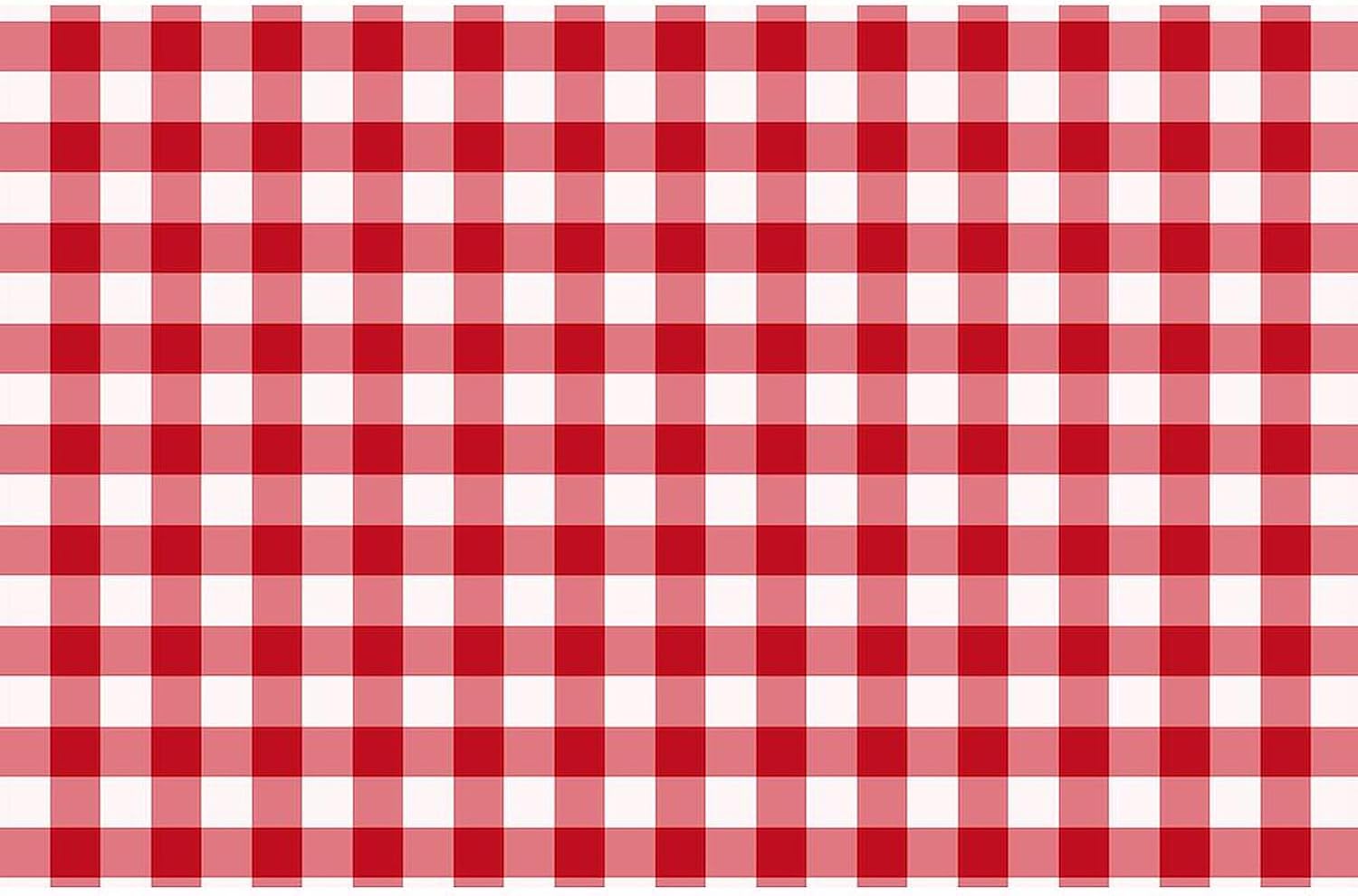 CafePress Red White Gingham 8.5" x 4.5" Zipper Cosmetic Pouch