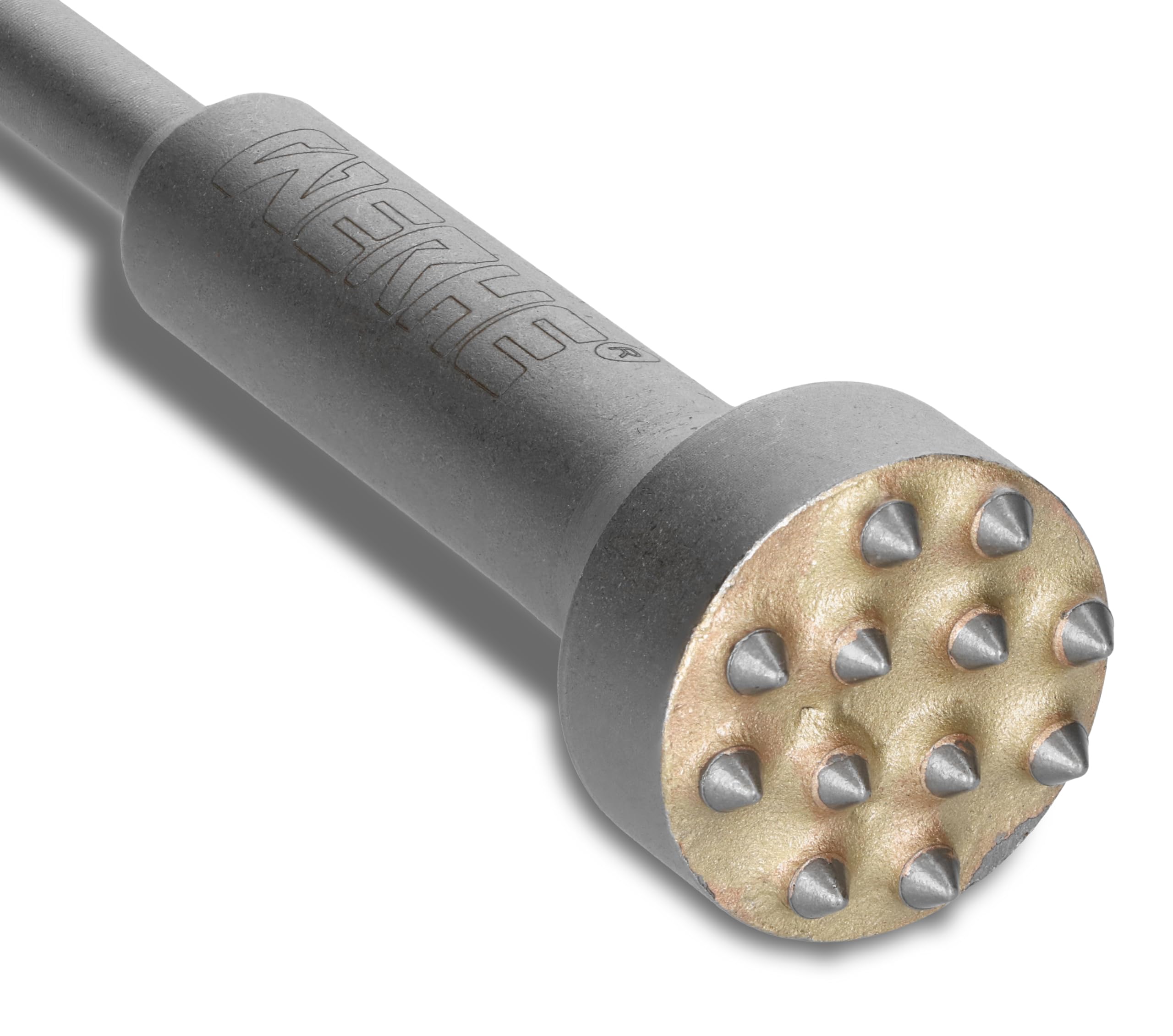 Scalpello a punte WERHE SDS PLUS 12 denti, 150 mm – Per la lavorazione di calcestruzzo e pietra