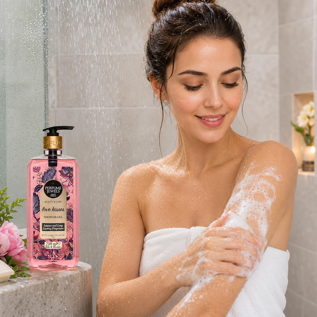 Eyüp Sabri Tuncer Pj Duş Jeli Love Kisses 750 Ml Pet Şişe