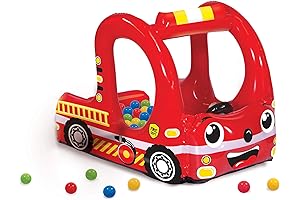 Deluxe Rescue Fire Team Play Center Ball Pit with 20 Balls