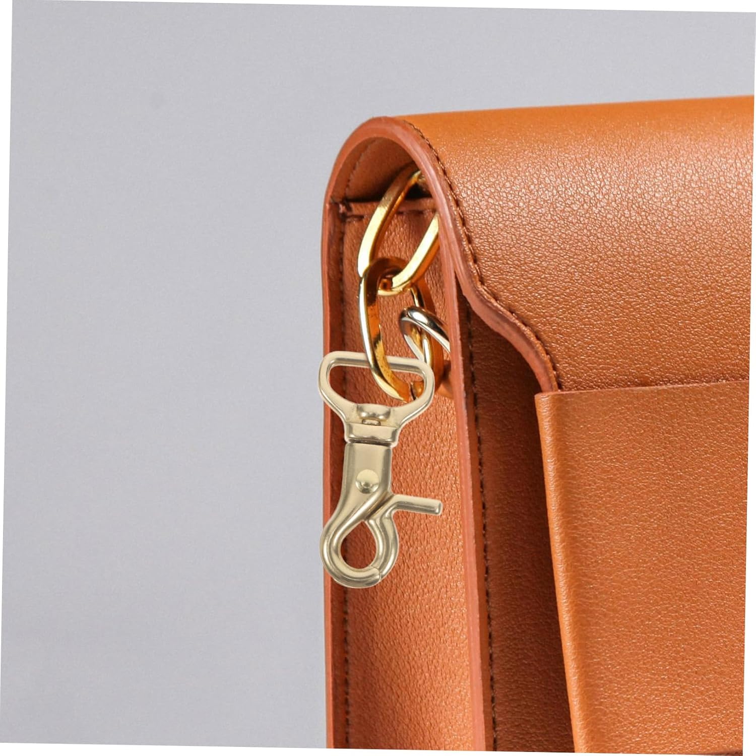 Heavy Duty Brass Swivel Snap Hook Clasp Versatile and Keychain Clip for Key Bags Lanyards and Projects