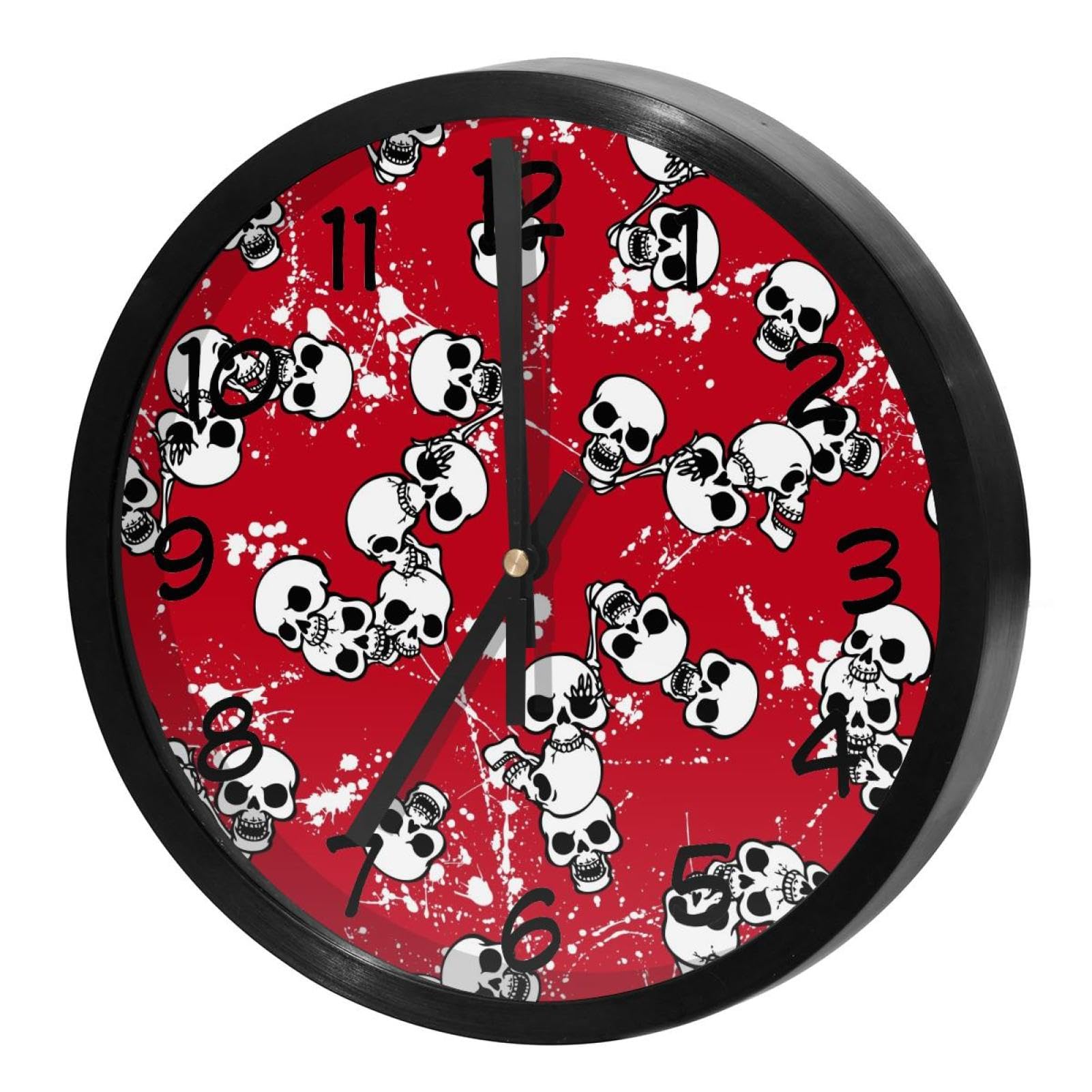 Horloge murale sans tic-tac à quartz pour un sommeil paisible et une concentration maximale