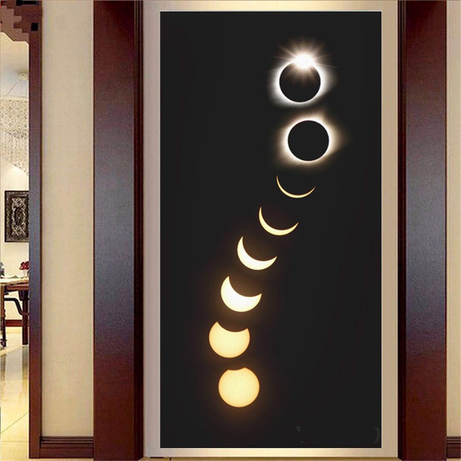 Kit Peinture Diamant 5D Éclipse de la Lune Carré 70x200cm