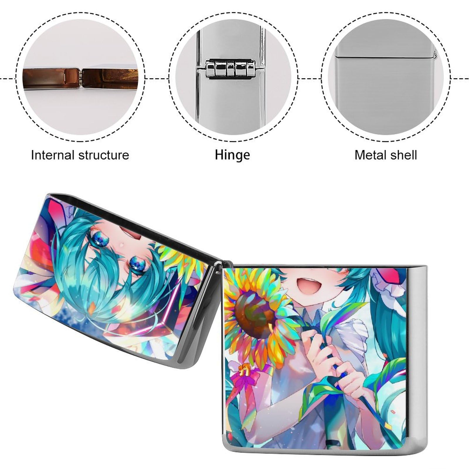 Amazon.co.jp: ライターケース 初音ミク ZIPPO ジッポー ライター専用