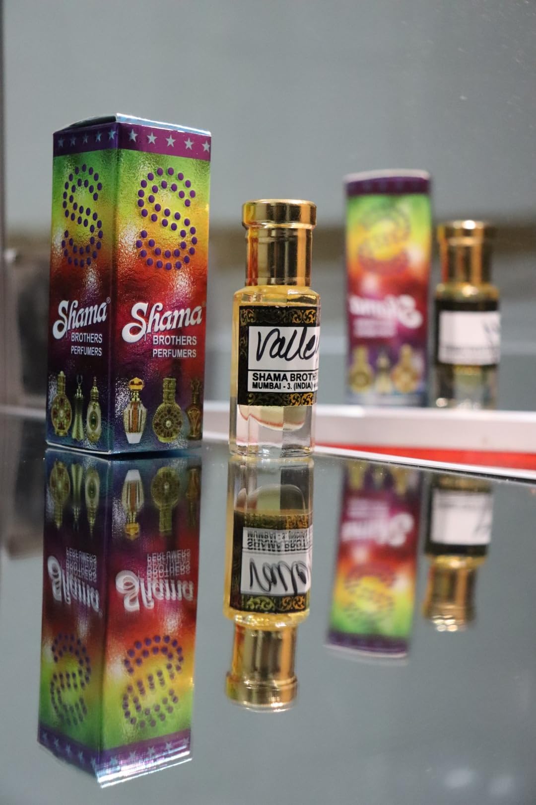 SHAMAMA SHAMA 6 ML VALLEY ROLL ON ARABIAN ATTAR ITTAR FOR MEN WOMEN UNISEX NON ALCHOHOL FREE PERFUME OIL LONG LASTING FRAGRANCE SAMA SHAMA BROTHERS MUMBAI AZHARI PERFUMES