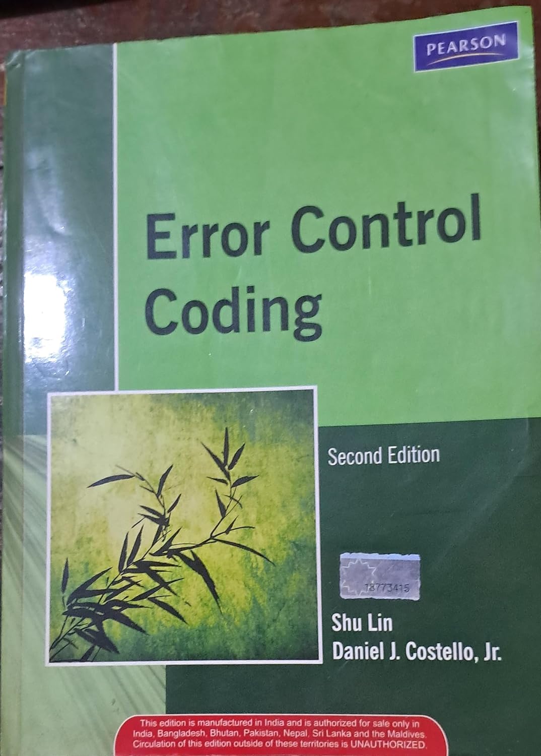 Error Control Coding　ダニエル・J・コステロ Error Control Codingダニエル・J・コステロ