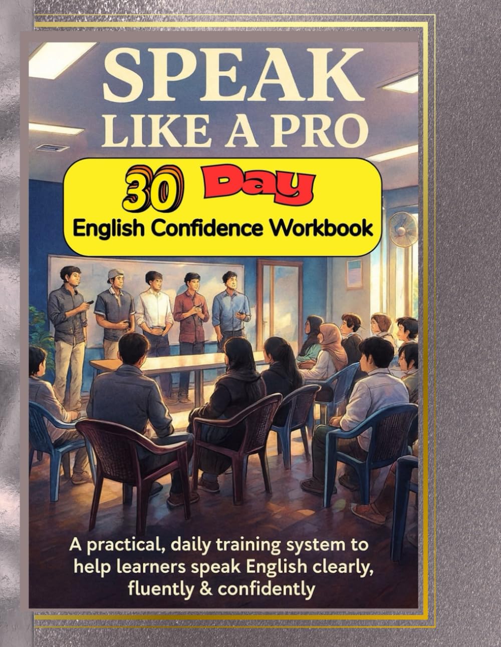 Speak Like a Pro: 30-Day English Confidence Workbook: A practical, daily training system to help learners speak English clearly, fluently & confidently