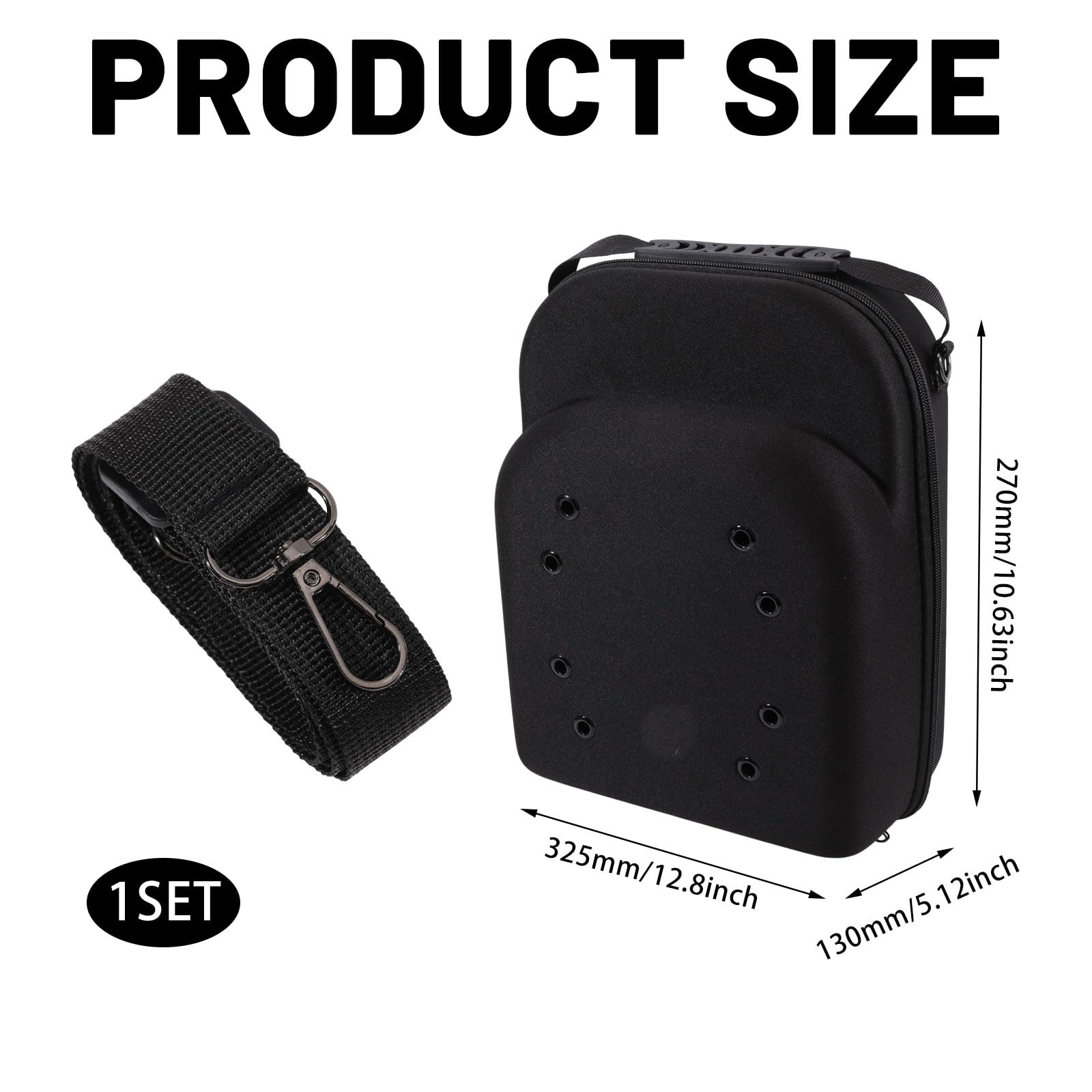 Coperchi Cappello Custodia Da Viaggio Spalla Regolabile Baseball Cap Carrier Cappello Borsa di stoccaggio per 6 Cappelli per Viaggio