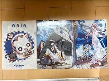 Amazon.co.jp: ARIA 原作A4クリアファイル セットB A4サイズ3枚