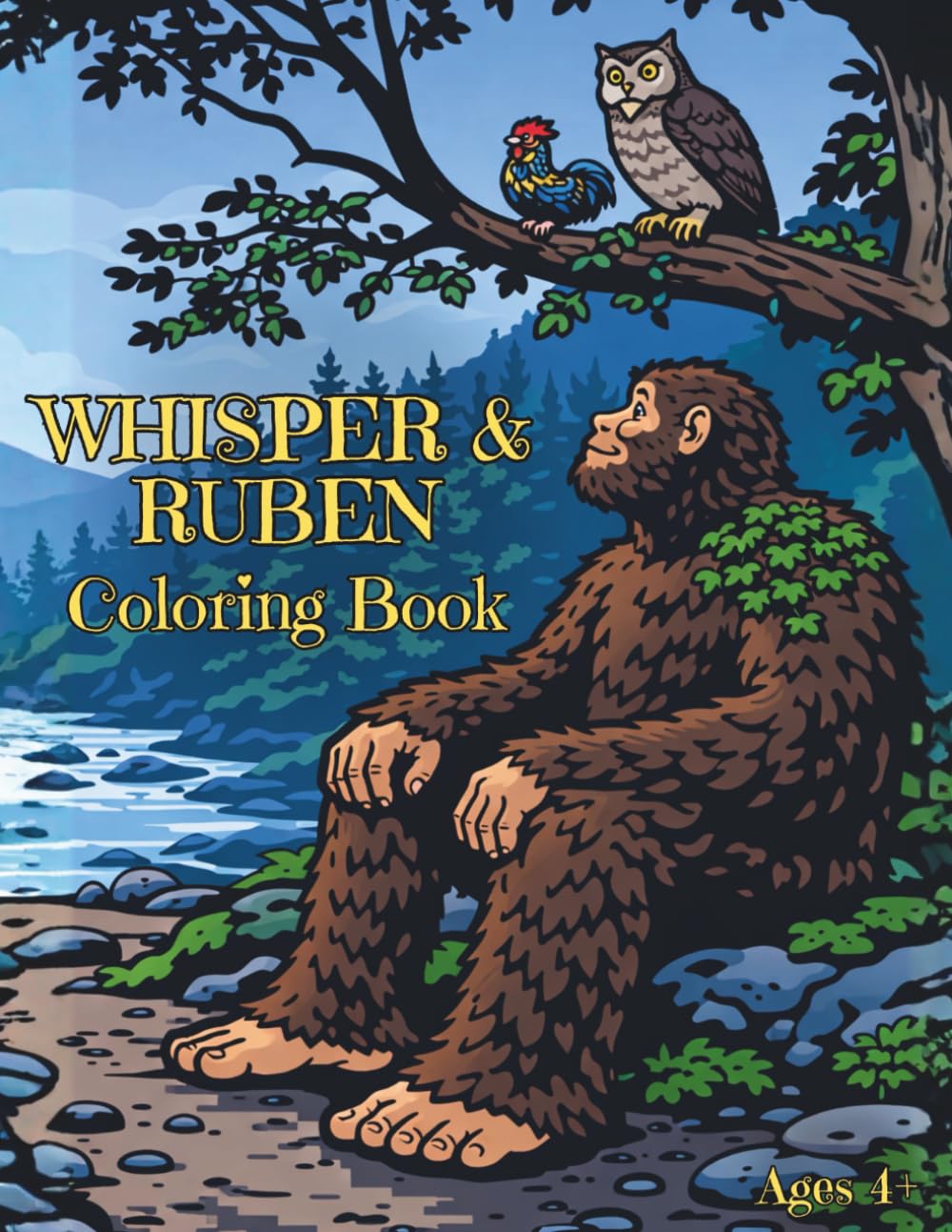 Whisper & Ruben: A Woodland Coloring Adventure