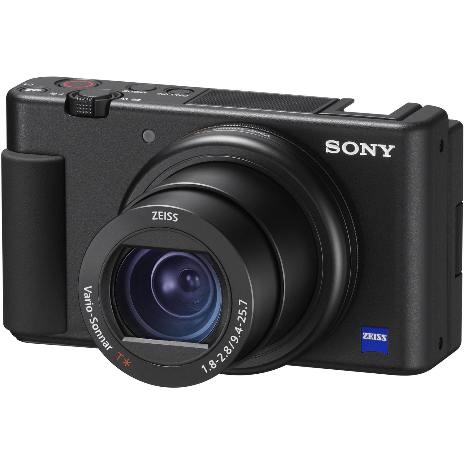 Sony ZV-1 Digital Camera + 2PC 64GB Memory + Extra Battery + Extra Charger + Monopod + Tripod + More (21pc Bundle) (Renewed)