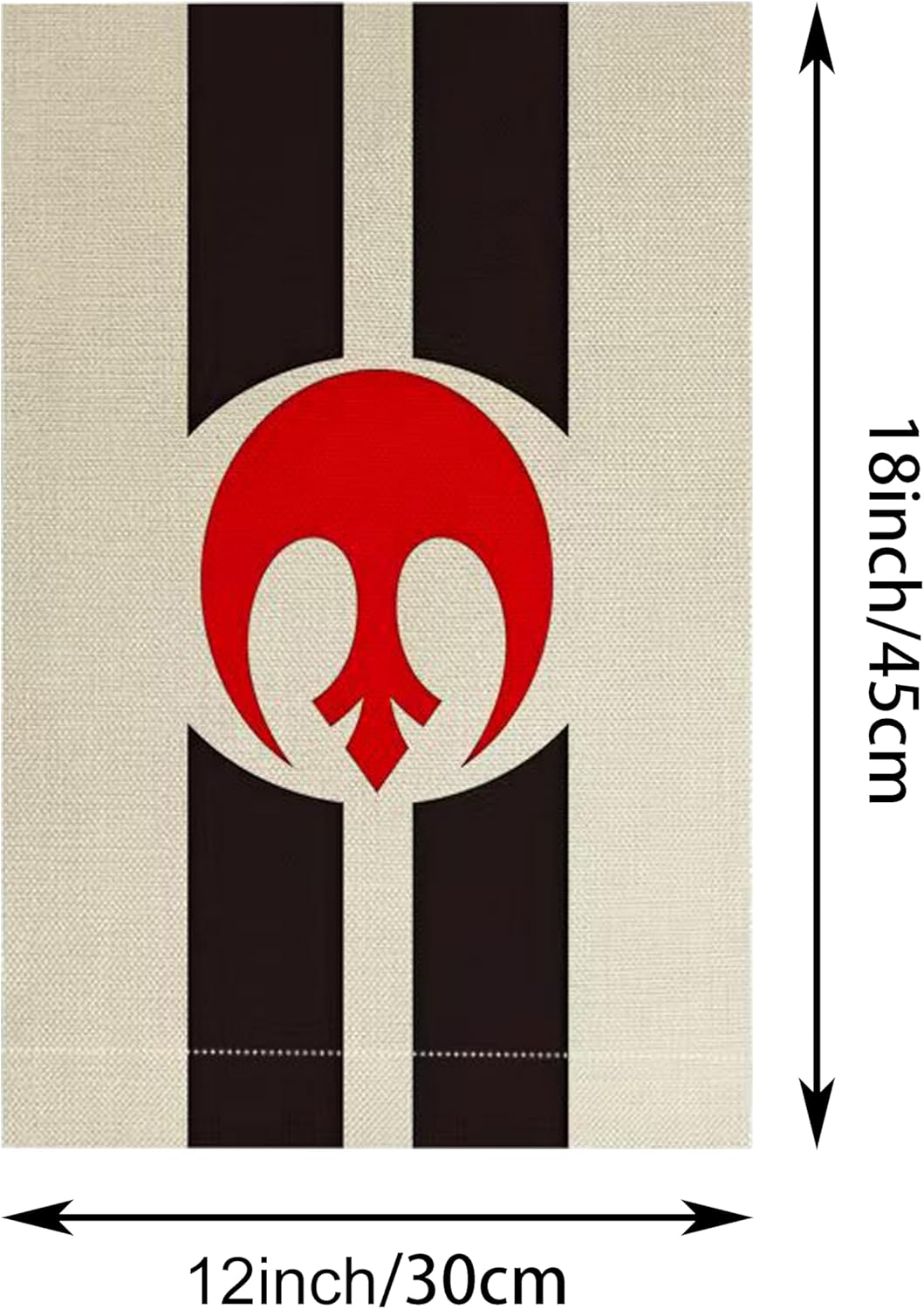 ZXvZYT Rebel Alliance Garden Flag Countries Flags Banner Double Sided Flax Outdoor Yard Decorative(12"x 18") - Image 2