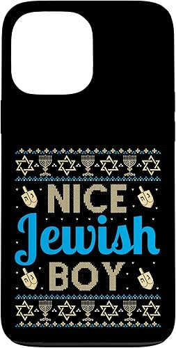iPhone 13 Pro Max - Suéter feo de Hanukkah para niño judío