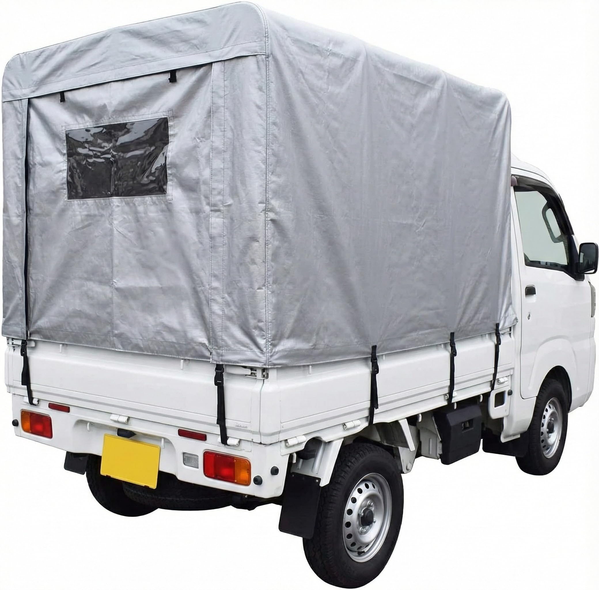 Amazon.co.jp: HiGood 軽トラ幌 軽トラ用 荷台シート カバー 防水 UV