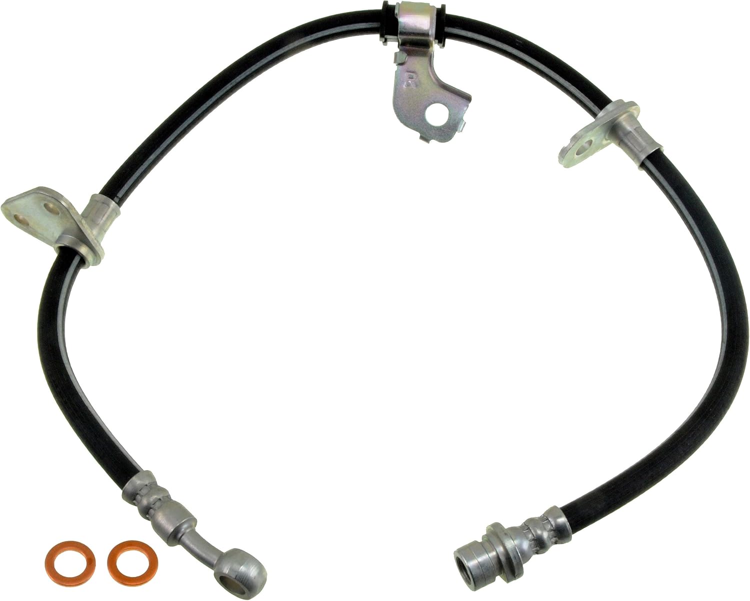 Dorman H380055 Front Passenger Side Brake Hydraulic Hose Compatible with Select Honda Models