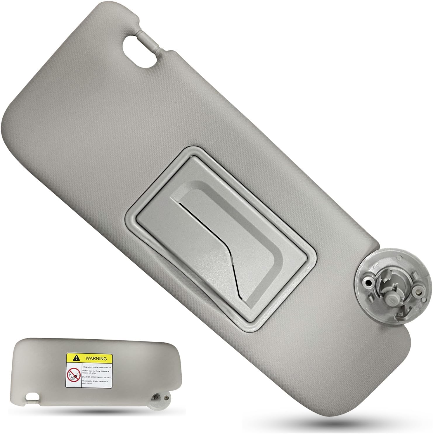 Sun Visor fits for Chevy Sonic 2012-2019 Spark 2013-2016 Driver Sides LH Replaces P95327509 P95327507 Sunvisor（Gray