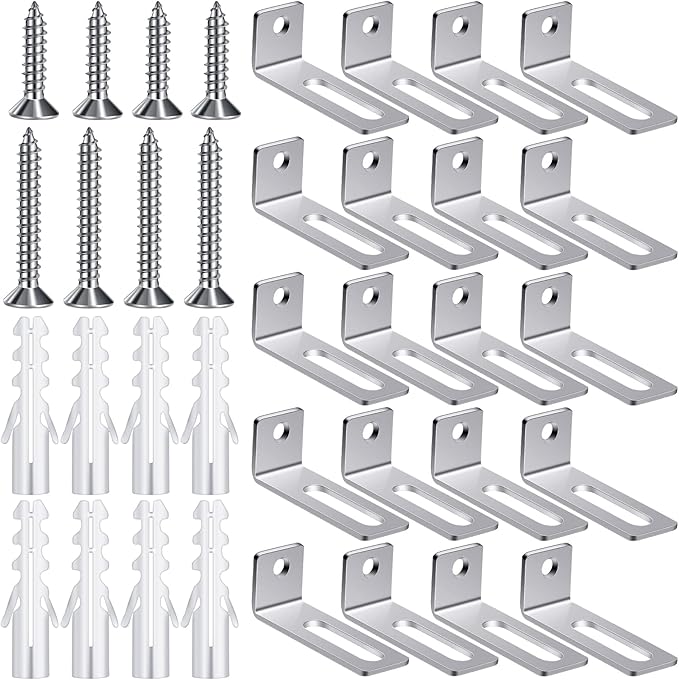 20 Set Whiteboard Installation Hardware Kit Wall Hanging Kit Mounting 20 Set Whiteboard Installation Hardware Kit Wall Hanging Kit Mounting