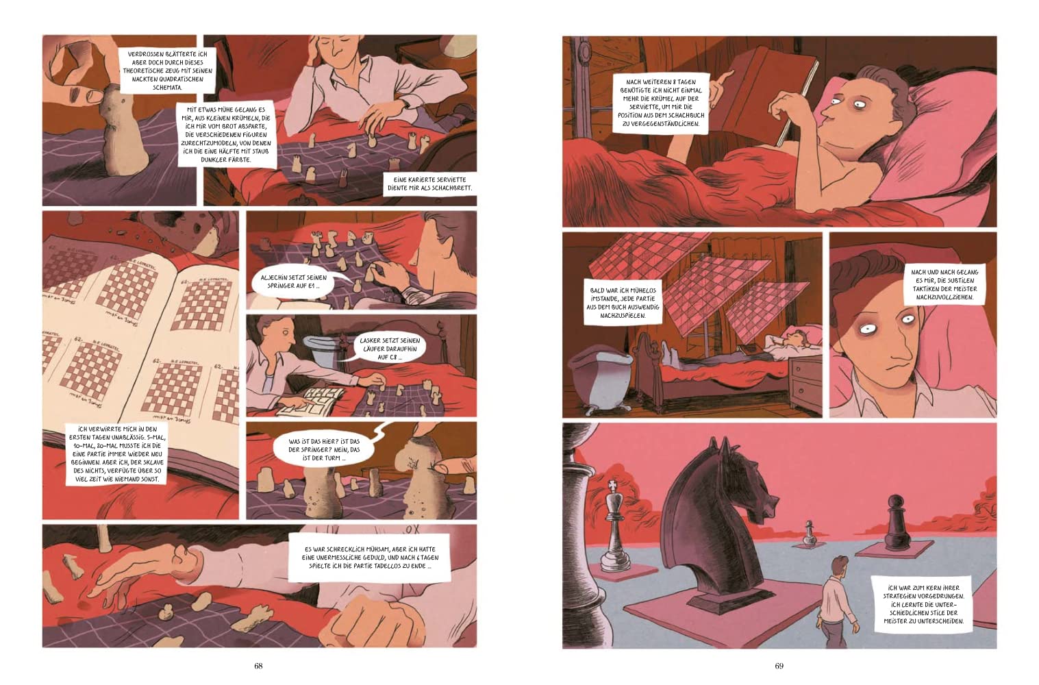 Die Schachnovelle: Graphic Novel nach Stefan Zweig