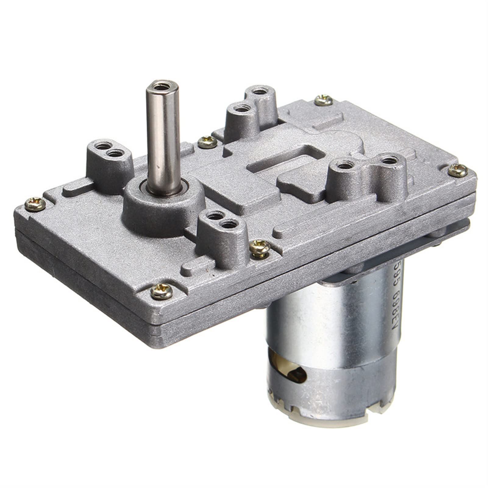 1 2V 24V Reductor de motor de engranaje sin gusano 90 Rpm dc Alto par de torsión motor eléctrico engranaje de metal auto bloqueo for equipos de automatización