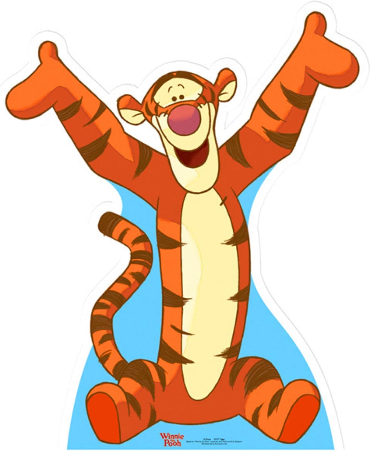 STAR CUTOUTS SC1622 Tigger Bouncing Tiger from Winnie The