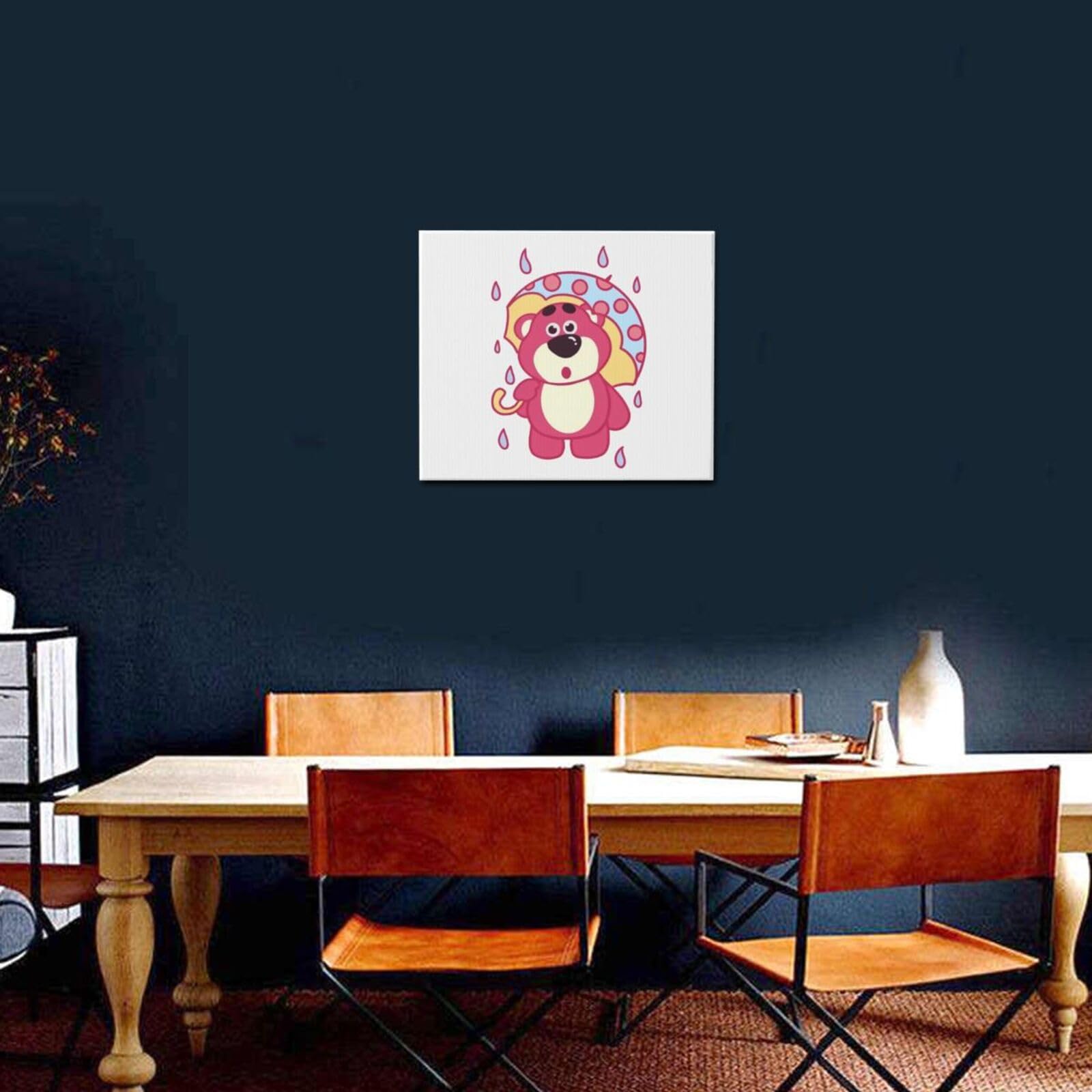 新品未使用！壁飾り キャンバス地 サイ Amazon.co.jp: QITEX 現代の壁の芸術の画像 30x40cm フレーム