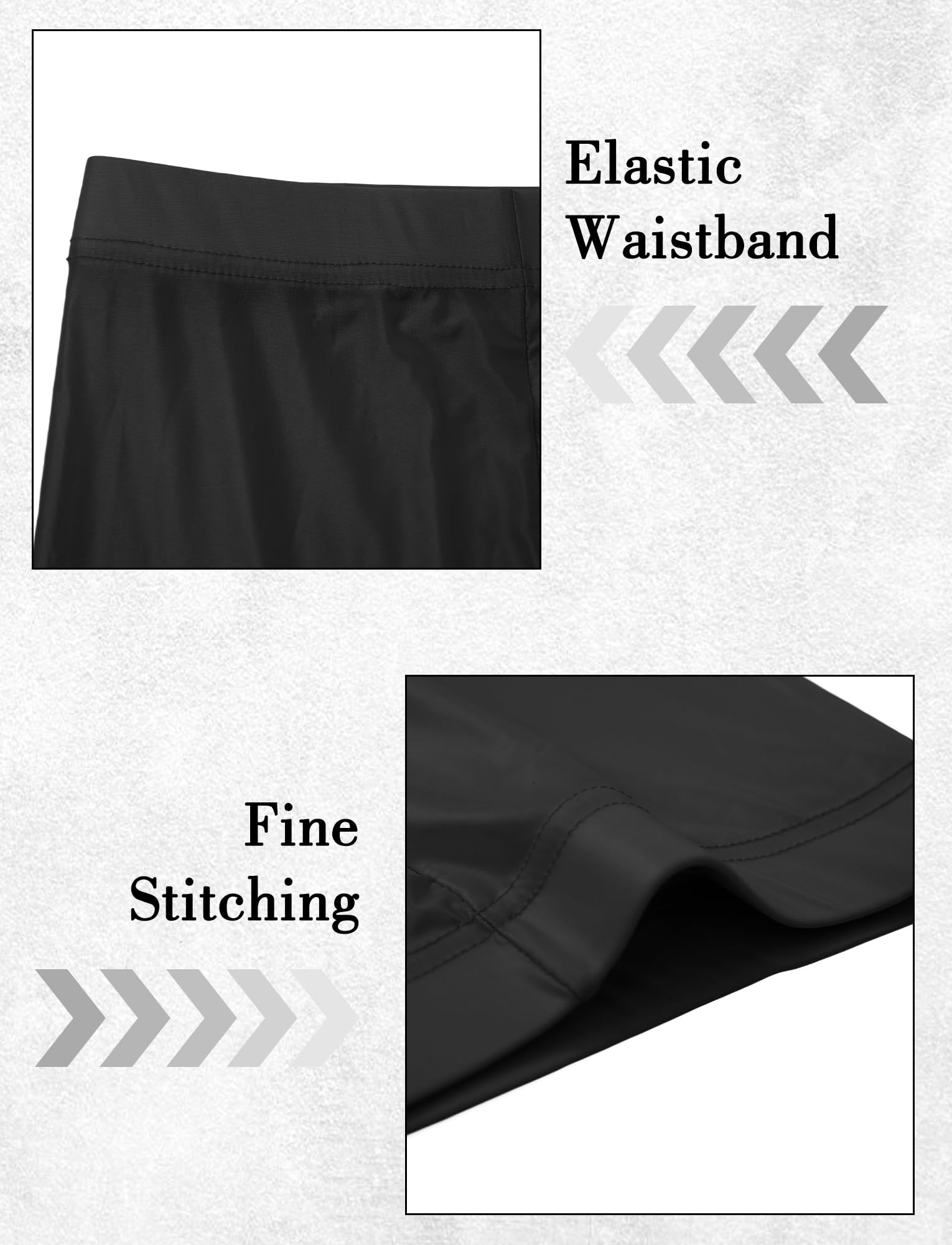 AIEOE Męskie legginsy, olejne, błyszczące, rozciągliwe, gładkie spodnie, bardzo duże rozmiary, błyszczące rajstopy, slim fit, długie spodnie M-XXL