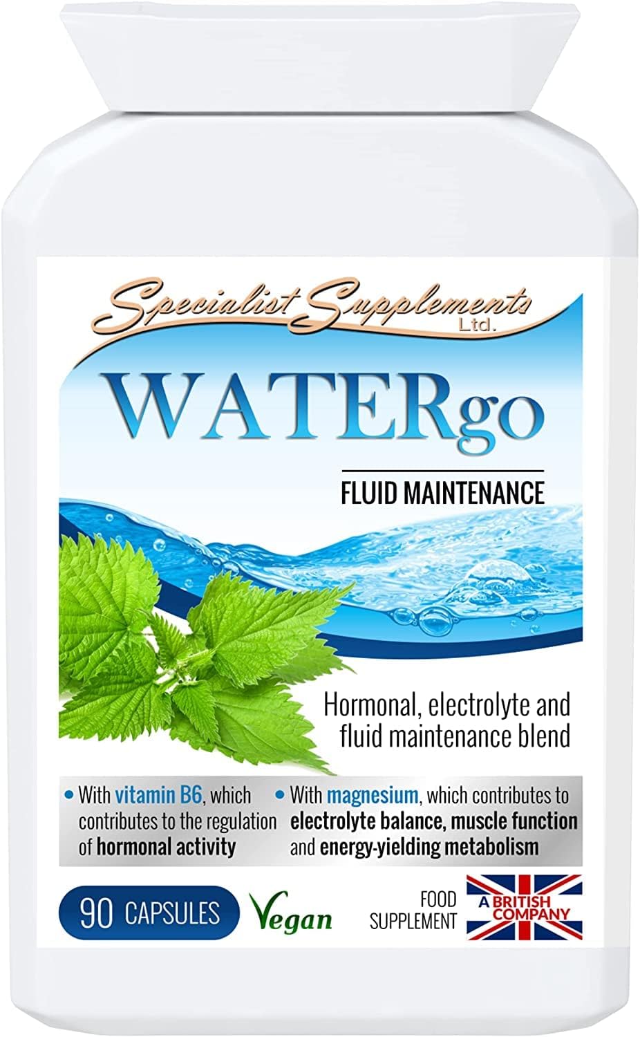 WATERgo Fluid Maintenance 90 Capsules
