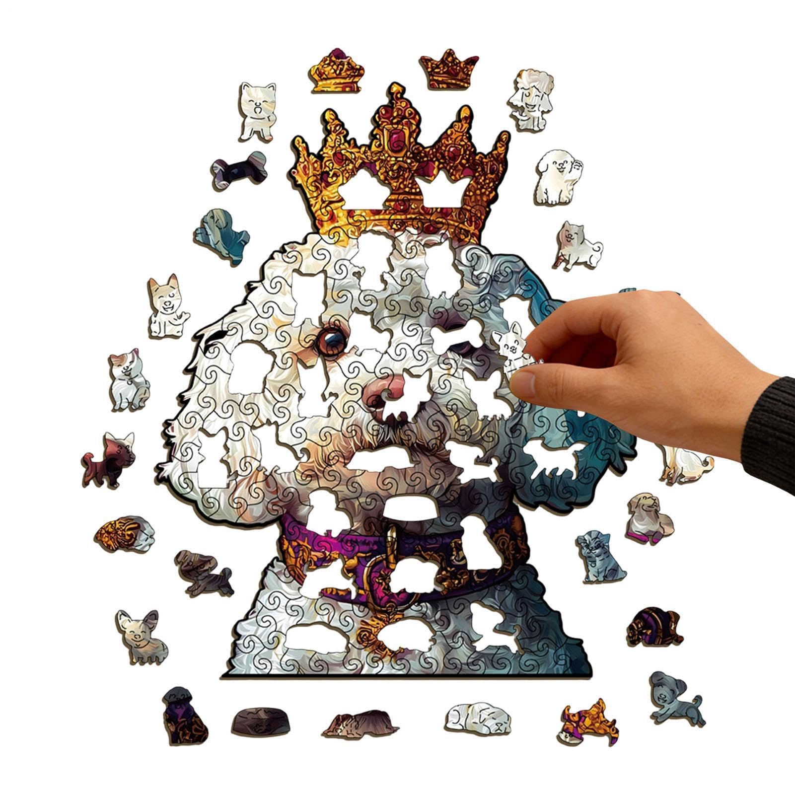 Puzzle in Legno di Cani per Adulti Puzzle Animali