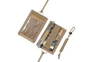 OneTigris Tactical ID Card Holder: Secure, Versatile, and Hands-Free Organization