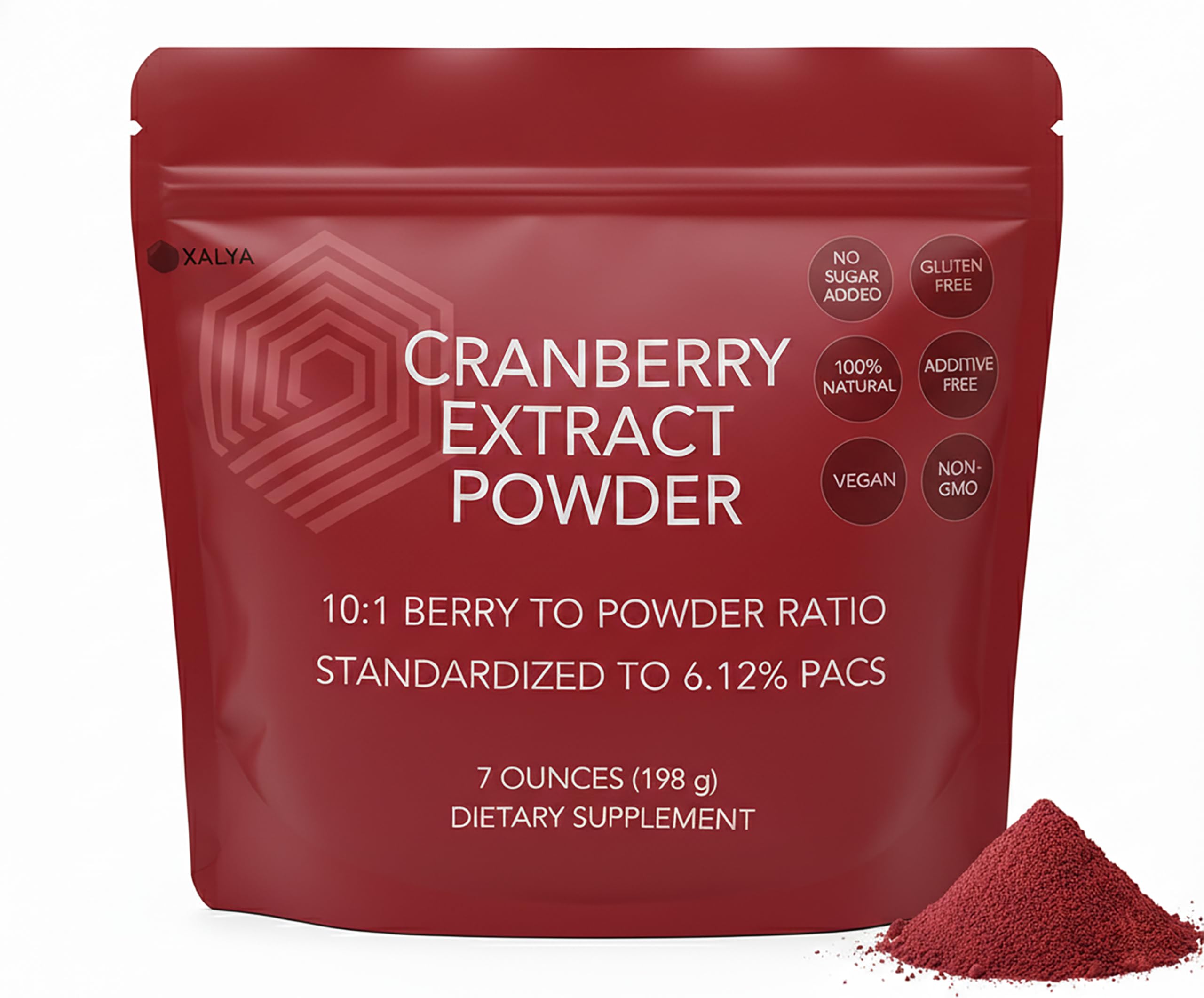 Cranberry Powder 10:1, Unsweetened, 100% Soluble 7 oz