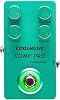 Coolmusic C-CS01 Compressor Pedal, Comp Guitar Pedal Compression Effect Electric Guitar and Bass True Bypass