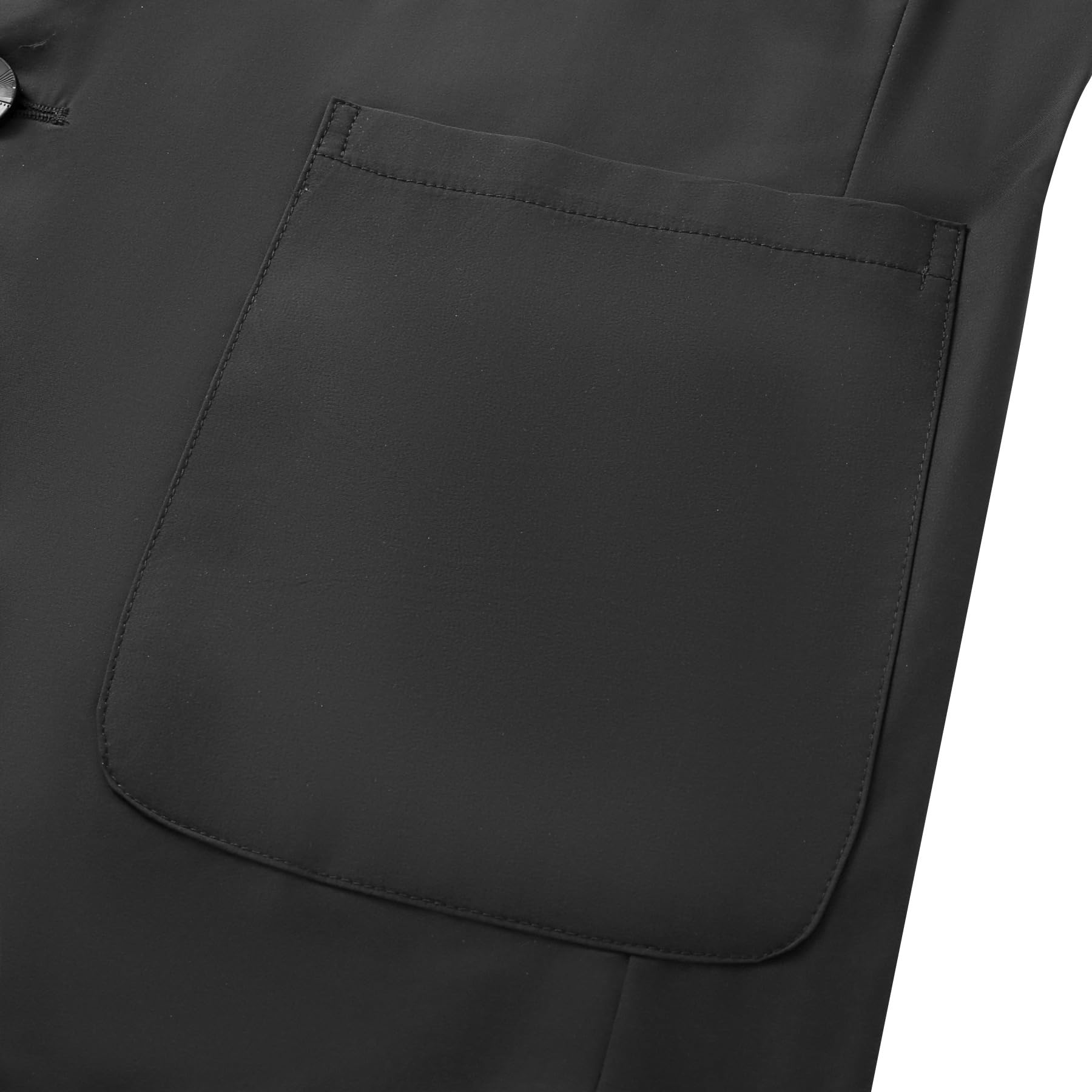 Allthemen Hombre Blazer 2 Botones para Chaqueta De Trabajo Informal Ligera Transpirable Seca para Verano En Seda Hielo