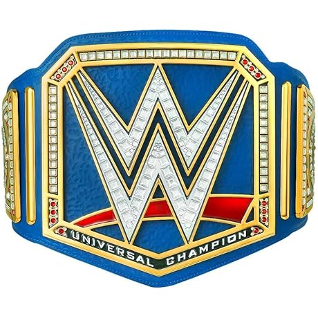 Authentic Wear Universal Championship Belt: Replica of WWE's Prestigious Title