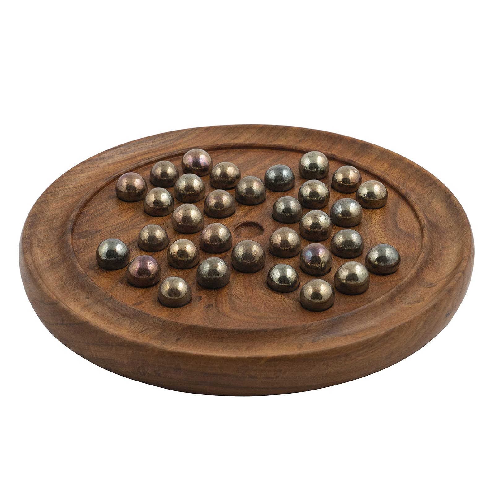 See full amazon price history chart for TOOLART™ Wooden Solitaire Board Game in with Glass Marbles Brain-vita Unique Game 9" - Best Gift for Kids, Teens & Adults Made in India (RH_Solitaire_6) TOOLART™ Wooden Solitaire Board Game in with Glass Marbles Brain-vita Unique Game 9" - Best Gift for Kids, Teens & Adults Made in India (RH_Solitaire_6) (B093TG19FC) Amazon Price History, Amazon Price Tracker