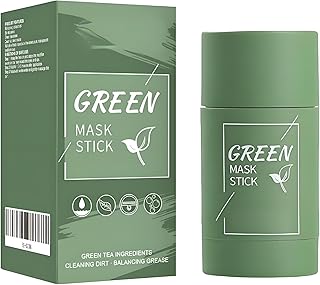 Green Tea - Mascarilla en barra sólida, limpi...